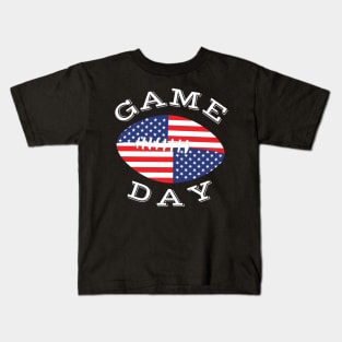 Game Day American Football Kids T-Shirt